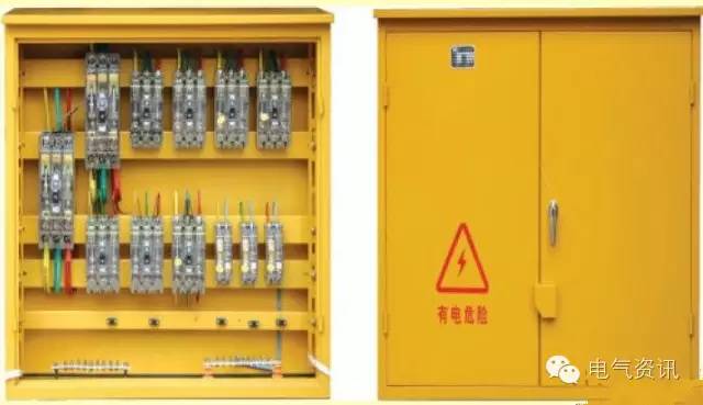 臨時一級柜、二級柜、三級柜等。配電箱和施工要求(視頻附后)