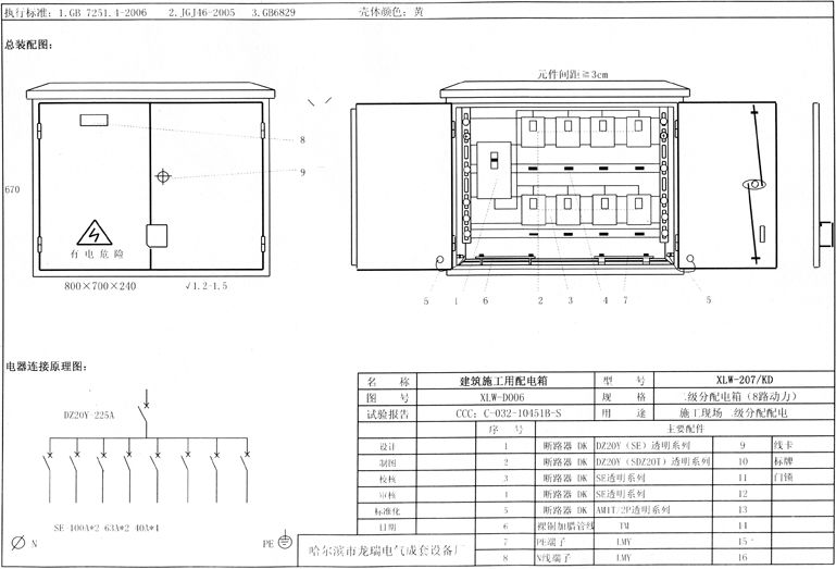 如何在施工現(xiàn)場配置臨時用電配電箱(機柜)？標(biāo)準(zhǔn)化的例子！