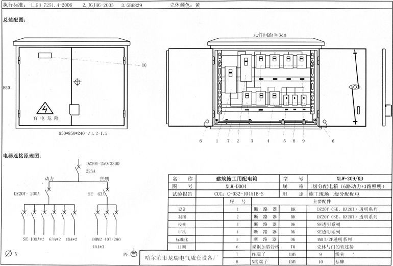 如何在施工現(xiàn)場配置臨時用電配電箱(機柜)？標(biāo)準(zhǔn)化的例子！