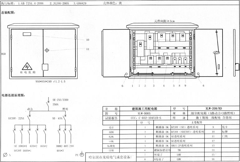 如何在施工現(xiàn)場配置臨時用電配電箱(機柜)？標(biāo)準(zhǔn)化的例子！