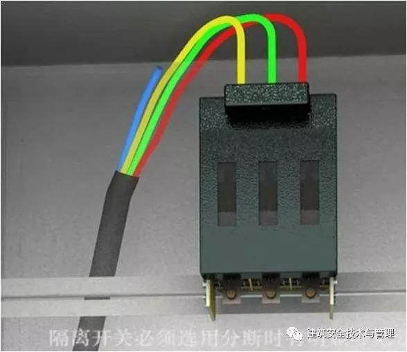 從變壓器到配電箱！臨時電源線連接和配電箱配置標準圖！